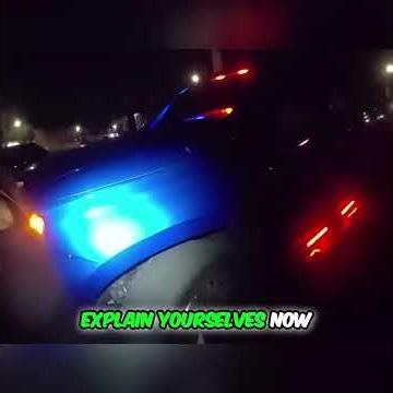 Police Stop: Driver Questions Identity, Demands Answers! #shorts