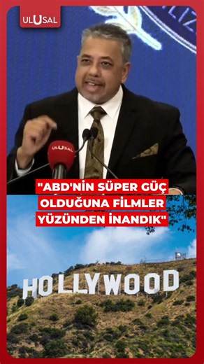 Shakeel Bhaktawer: "ABD'nin süper güç olduğuna Amerikan filmleri yüzünden inandık" #shorts #abd