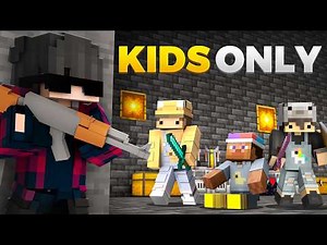 I Trolled Kids SMP with Overpowered Guns!