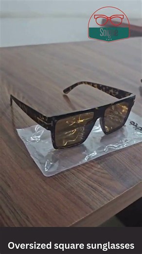 Soigné Oversized Square Sunglasses Review | Stylish UV Protection for Men & Women