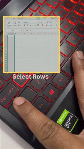 Excel Tricks | #exceltricks #exceltips #excel #asmr #typing #keyboard