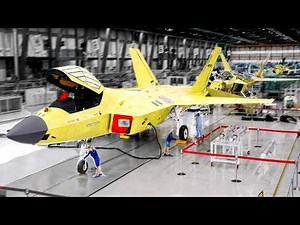 Top-Secret Fighter Jet Factory US F-35 Production line & Manufacturing processs – Producing Jets