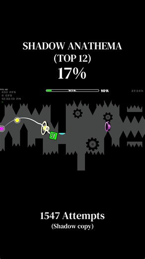 Shadow Anathema Geometry Dash Challenge