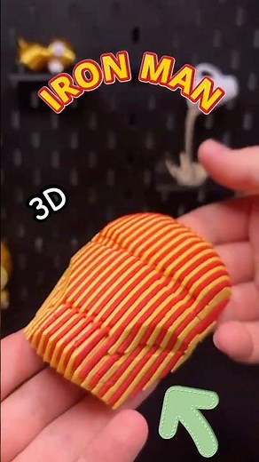 3D Printed QUANTUM IRON MAN