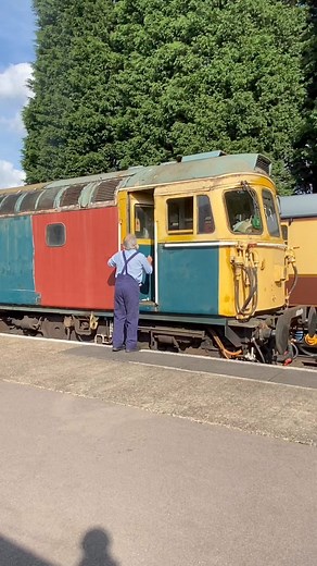 1.1K views · 432 reactions | A video from last summer, before this #class33 went in for restoration work at the Great Central Railway . It was sounding great and looking…. Interesting! #D6535 was built in 1960 by the Birmingham Railway Carriage and Wagon Company and entered traffic in December of that year. #uktrainspotting #trains #diesellocomotive #britishrailways #railway #railways #trainspotting #railroad #heritagerailway | Adrian Watson | Facebook