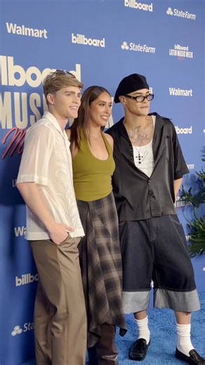 Live Nation Concerts | @and.venn and @gabiprpr pulled up to Billboard Latin Music Week in Miami to chat about their journeys and what’s next for @santos_bravos.... | Instagram