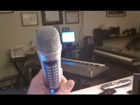How To Use LeadSinger Karoake Machine on TV . Learn to Set Up Karaoke Microphone