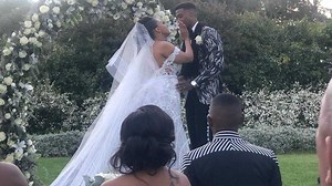 The best pictures of Dineo Moeketsi wedding
