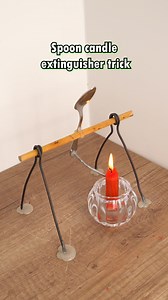 Spoon candle extinguisher trick 🎬 This video was produced by Network Media and Aoos Media | The Puzzle and Pointers