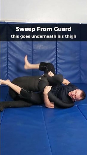 BJJ Sweep from Guard — At Home (No Partner) | Grappling Dummy
