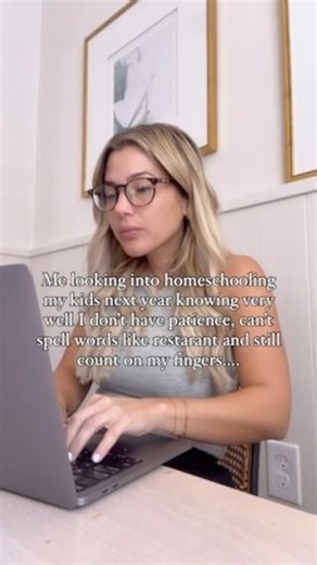 Alexandra Kay on Instagram: "It’s fine, it’s fine.. we will figure the homeschooling out. • Reel inspo: @shopgoodmorningbaby • In all seriousness, I think we are making the move to homeschool our middle schooler next year 6th-8th grade. I’m very NEW to this homeschooling journey and would love all feedback as far as what’s worked for you, curriculum used, or if you enrolled in a specific program, what your days look like etc. • My vision, based upon what my son is learning, he would spend weeks 