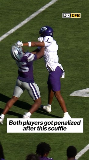 Usually they only penalize the defense for these 🤔