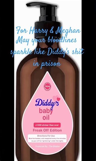 4 Harry & Meghan:Don't spill a drop of 🚼🛢️.✝️😈🤣🤣🤣