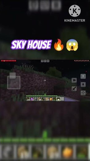 Our Sky House🔥😜 #Minecraft Survival #Minecraft #Shorts YouTube Shorts