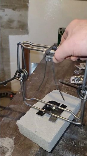 conibear stabilizer. D. I. Y. #trapping #conibear #Bridger traps#diy