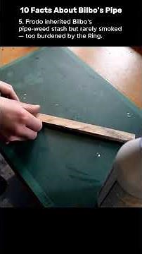 Crafting Bilbo Baggins' Pipe – Lord of the Rings Woodworking Build!