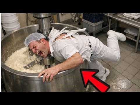 He Got Too Close To The Mixer
