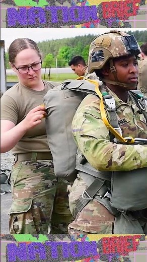 U.S. Army Support Battalion conduct basic airborne jump training
