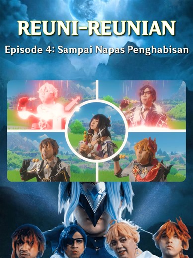 🎬 FULL VIDEO ON YT Tim2One https://youtu.be/8LAngqyHpQo?si=fK35SmpgFp0baNQT THE FINAL BATTLE AGAINST DOTTORE IS FINALLY HERE! Apakah Aether @chanduroliow , Kaeya @andovishow , Zhongli @jovialdalopez , Childe @kemalpalevi bisa menaklukan Dottore @baniadil once and for all? Play Genshin Impact with us: https://hoyo.link/FNXxiBndk Redeem Code for you: VXALGFOJ8G5C (60*Primogems & 5*Adventurer's Experience) #GenshinImpact #ReuniKebahagiaan #GaTelatMainGenshinImpact