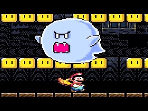 Super Mario World - All Ghost House Level