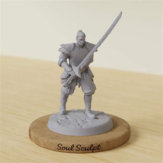 Dragon Turtle Knight | Armored Warrior | 28mm 32mm 38mm | Tabletop RPG | TTRPG | Dnd | Pathfinder | Greatsword Fighter - Etsy UK