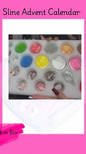 Slime advent calendar for Christmas #adventvalendar | Hilaryousrebuilds | Facebook