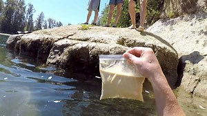 1.6M views · 10K reactions | I Found a FULL Plastic Baggie Underwater...
