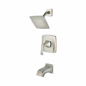 Reviews for Pfister Venturi Single-Handle 1-Spray Tub and Shower Faucet in Spot Defense Brushed Nickel (Valve Included) | Pg 1 - The Home Depot