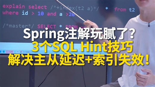 SQL Hint：强制读主库+索引指定实战指南