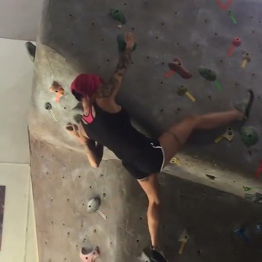Anna bell peaks #climb #rockwall #rockclimbing #workout #iworkout