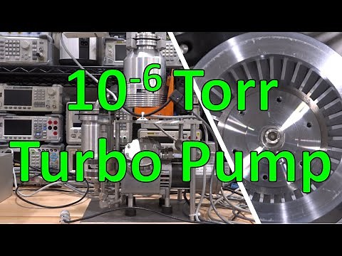 TNP #48 - Multi-Stage Turbomolecular Pump (Turbo-Pump) Theory of Operation, Assembly & Experiment