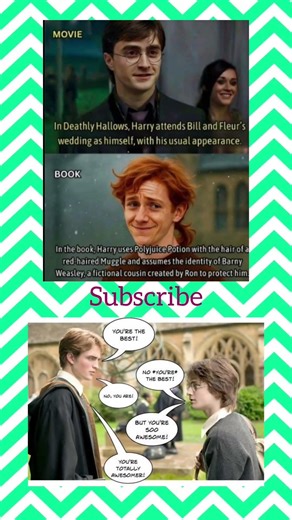 Movie vs Book: The Hidden Detail You Missed #harrypotter #shorts #memes #funny