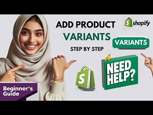 How to Add Product Variants in Shopify (EASY!)