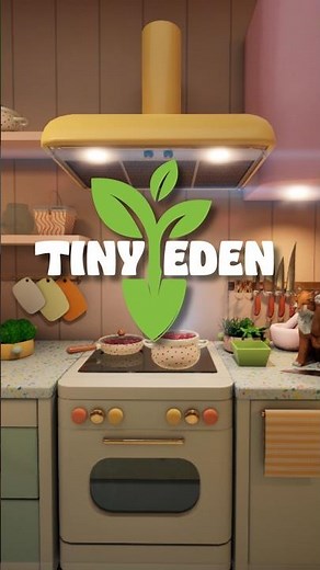 This Retro Solarpunk Gardening Game is STUNNING | Tiny Eden