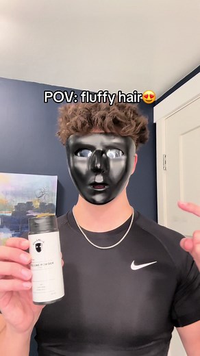 Achieve Fluffy Hair with BlackMask Texture Powder
