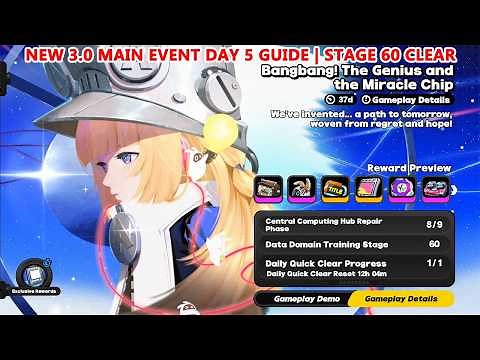 ZZZ Bangbang The Genius and the Miracle Chip : New 3.0 Main Event Day 5 Guide | Stage 60 Clear