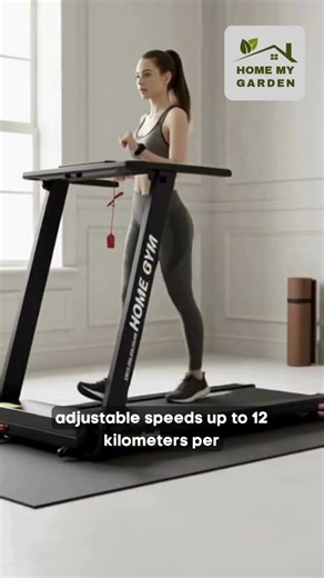 Compact Foldable Treadmill for Home Workout | 12 Programs, LCD Display, Quiet Motor |Running Machine