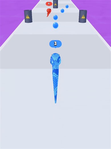 Blue Snake Adventure 🐍🌀 | Epic Snake Run Race Showdown 🍎🔥 Slither into action in Snake Run Race! 🐍🌀 Control the blue snake, dodge tricky obstacles, grow bigger, and power through the course to dominate the final showdown. 🍎💥 Watch the snake grow stronger and take on the tribe at the end in this fast-paced, action-packed gameplay! 🎮✨ Like ❤️ and follow for more fun gaming moments! #snakerunrace #snakegame #mobilegaming #gaming #gameplay #arcadegame #tiktokgaming #funnygames #mobilegames 