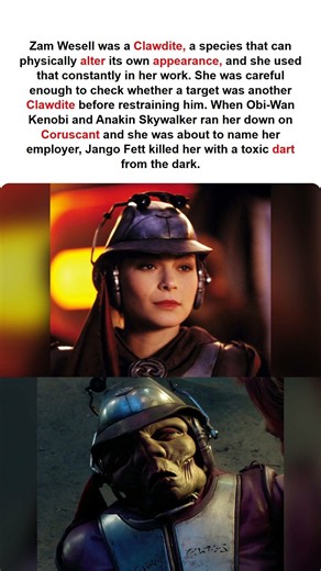 She was about to talk but Jango Fett stopped her #starwars #clonewars