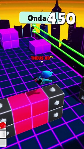 RECORDE MUNDIAL DE ONDAS DO BLOCK DASH INFINITO #stumbletovictory #stumbleguysmoments #stumbleguys #stumblemobile #burlastumbleguys #blockdashendless