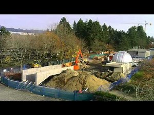 SFU Trottier Observatory and Science Courtyard