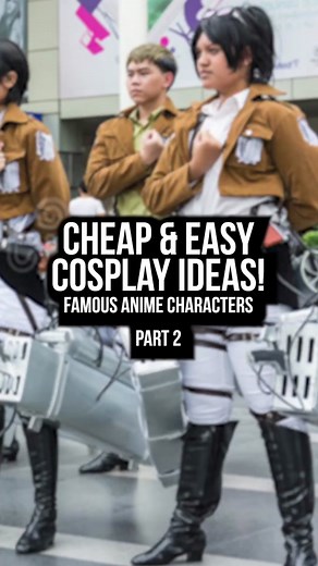 Easy and Cheap Anime Cosplay Ideas for Beginners
