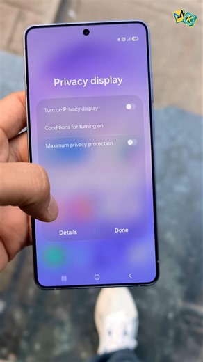 See it. Others can’t. 🔒Samsung S26 Ultra – Privacy Display Mode. #S26Ultra #PrivacyDisplay