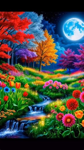 🌙 Tranquil Moonlight Dreams 🌊 #fblifestyle #CalmNights #relaxingnaturesounds | Express Digital-Relaxing Music