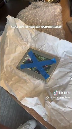 How to Pack Photos and their frames