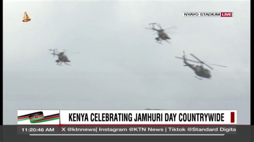Jamhuri Day 2025: Haiti mission troops match past the President after returning home from Haiti. #Jamhuriday | KTN News Kenya