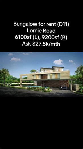 Call me at 81288455 for viewing appointment now! Luxurious Modern Detached House With Pool And Lift. Located in District 11 - prime residential estate. This bungalow provides:- * Quality finishes * Spacious layout * Wide frontage to park 2 to 3 cars * Lap pool * Lift to all floors * Unblocked greenery view * Walk to MacRitchie Reservoir * Short drive to Junction 8, Thomson Plaza, eateries, schools KEY FEATURES - Ground Floor - Living and dining room, 1 powder room, 1 ensuite bedroom dry kitchen,