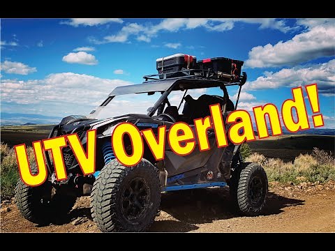 UTV camping, SIDE BY SIDE OFF GRID CAMP, UTV overlanding