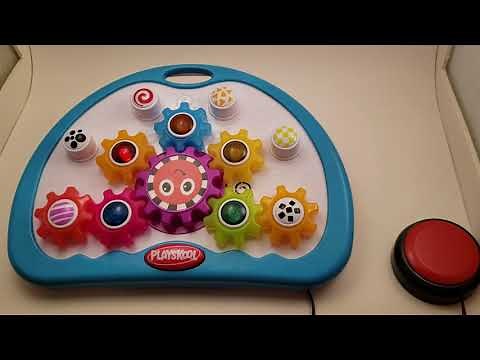 Explore N' Grow Busy Gears Switch Adapted toy for kids with disabilities