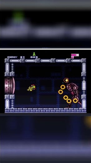 Samus vs. Kraid: Epic Alien Showdown in a Metallic Arena! #shorts